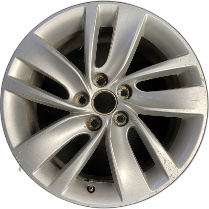 18" REGAL 14-17 18x8 , 5 split spoke Original OEM Wheel Rim - Front View