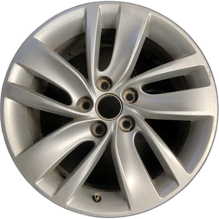 18" REGAL 14-17 18x8 , 5 split spoke Original OEM Wheel Rim - Front View