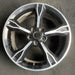 19" MUSTANG 16 19x8.5 , 5 spoke, Original OEM Wheel Rim - MACHINED BLACK - Additional View