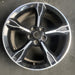 19" MUSTANG 16 19x8.5 , 5 spoke, Original OEM Wheel Rim - MACHINED BLACK - Additional View