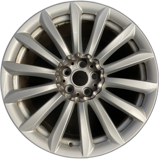 19" 640i GT 18-19 19x8.5, 7 V spoke Original OEM Wheel Rim - Front View