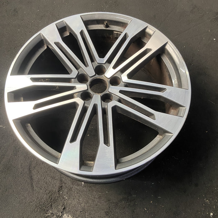21" AUDI SQ5 18 21x8.5 , Original OEM Wheel Rim - MACHINED GREY - View 8