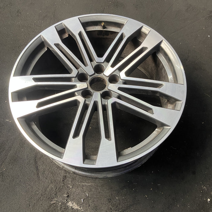 21" AUDI SQ5 18 21x8.5 , Original OEM Wheel Rim - MACHINED GREY - View 8