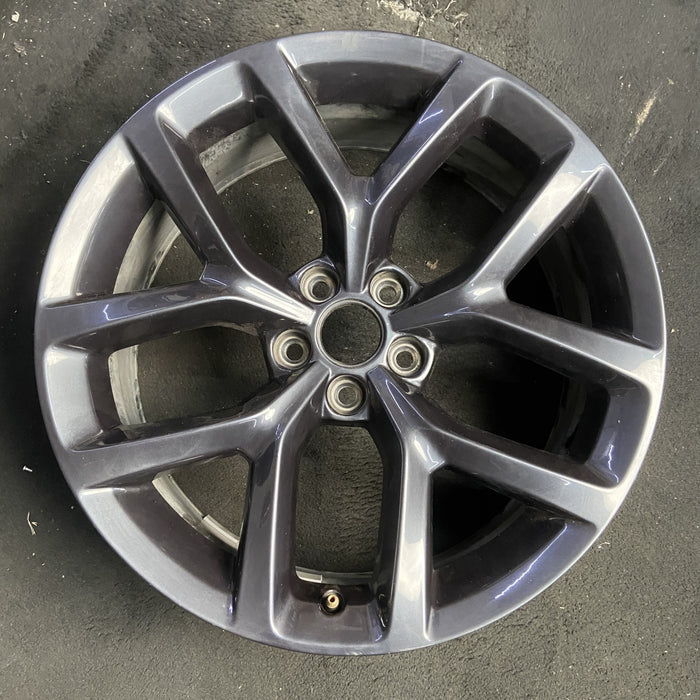 20" CHALLENGER 19-20 20x8 , , Y spoke, , Original OEM Wheel Rim - CHARCOAL - Additional View