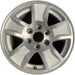 17" SIERRA 1500 PICKUP 19 classic , 17x8, 5 spoke Original OEM Wheel Rim - - Front View