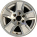 17" SIERRA 1500 PICKUP 19 classic , 17x8, 5 spoke Original OEM Wheel Rim - - Front View