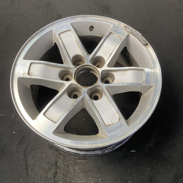 17" SAVANA 1500 VAN 10-14 , aluminum Original OEM Wheel Rim - MACHINED SILVER - View 8