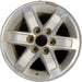 17" SAVANA 1500 VAN 10-14 , aluminum Original OEM Wheel Rim - MACHINED SILVER - Front View