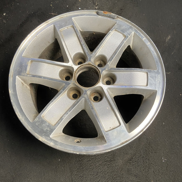 17" SAVANA 1500 VAN 10-14 , aluminum Original OEM Wheel Rim - MACHINED SILVER - View 7