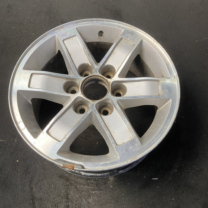 17" SAVANA 1500 VAN 10-14 , aluminum Original OEM Wheel Rim - MACHINED SILVER - View 8