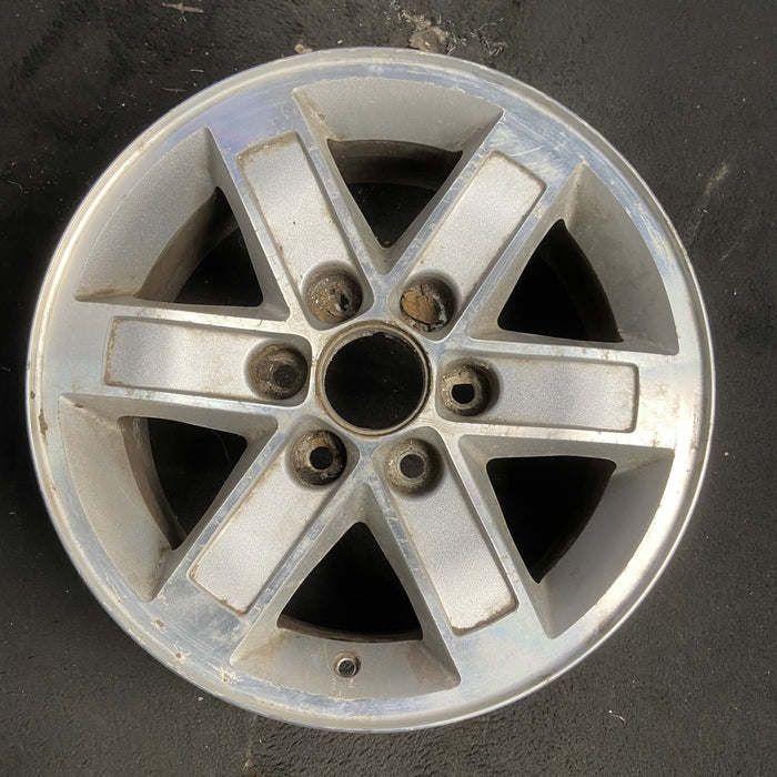 17" SAVANA 1500 VAN 10-14 , aluminum Original OEM Wheel Rim - MACHINED SILVER - Additional View