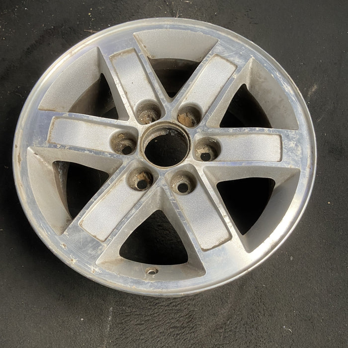 17" SAVANA 1500 VAN 10-14 , aluminum Original OEM Wheel Rim - MACHINED SILVER - View 7