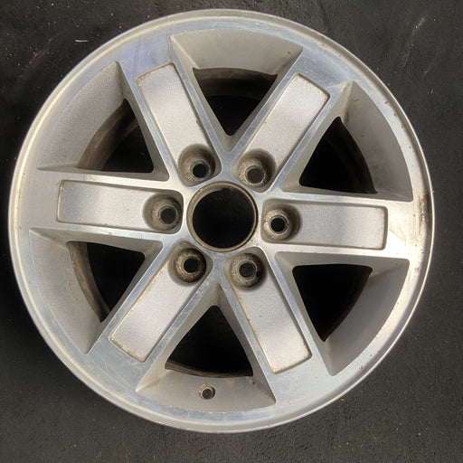 17" SAVANA 1500 VAN 10-14 , aluminum Original OEM Wheel Rim - MACHINED SILVER - Additional View