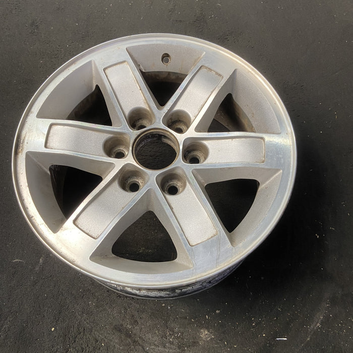 17" SAVANA 1500 VAN 10-14 , aluminum Original OEM Wheel Rim - MACHINED SILVER - View 8