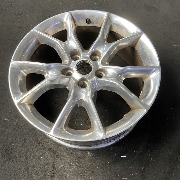 20" GRAND CHEROKEE 14 20x8, 10 spoke Original OEM Wheel Rim - POLISHED - View 8