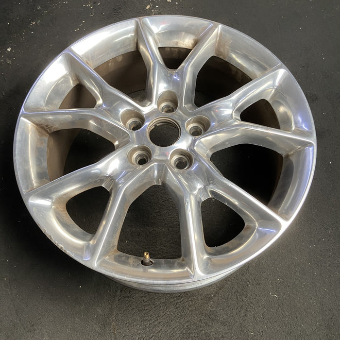 20" GRAND CHEROKEE 14 20x8, 10 spoke Original OEM Wheel Rim - POLISHED - View 7