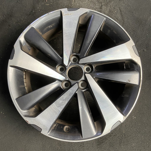 18" NX300 18-21 18x7.5 , , angled spoke Original OEM Wheel Rim - MACHINED - Additional View