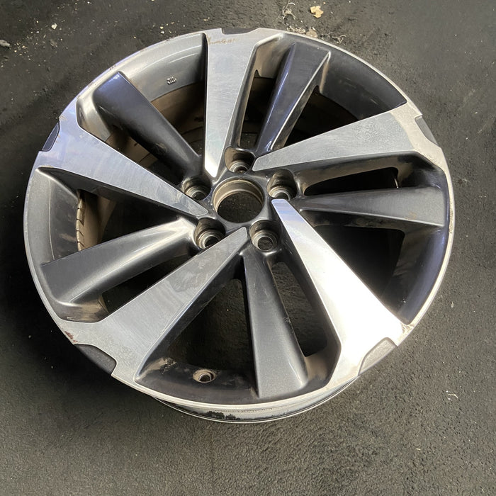 18" NX300 18-21 18x7.5 , , angled spoke Original OEM Wheel Rim - MACHINED - View 7