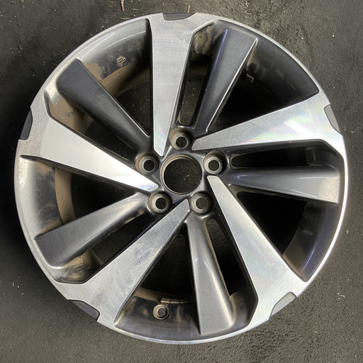 18" NX300 18-21 18x7.5 , , angled spoke Original OEM Wheel Rim - MACHINED - Additional View