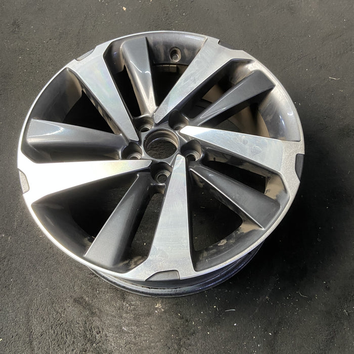 18" NX300 18-21 18x7.5 , , angled spoke Original OEM Wheel Rim - MACHINED - View 8