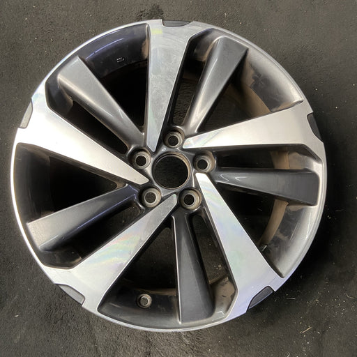 18" NX300 18-21 18x7.5 , , angled spoke Original OEM Wheel Rim - MACHINED - Additional View
