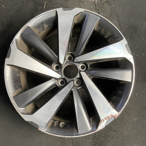 18" NX300 18-21 18x7.5 , , angled spoke Original OEM Wheel Rim - MACHINED - Additional View