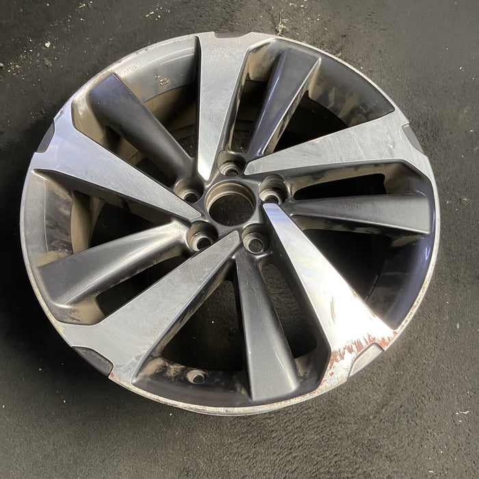 18" NX300 18-21 18x7.5 , , angled spoke Original OEM Wheel Rim - MACHINED - View 7