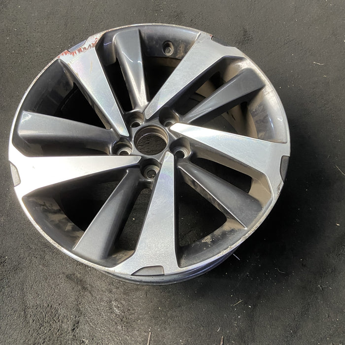 18" NX300 18-21 18x7.5 , , angled spoke Original OEM Wheel Rim - MACHINED - View 8