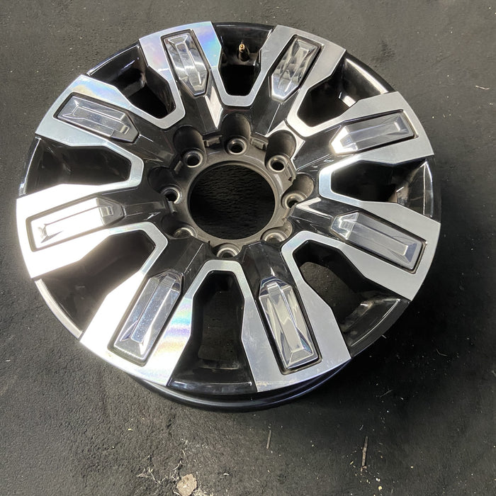 20" SIERRA 2500 PICKUP 24 20x8.5, 8 spoke, raised spoke , inserts Original OEM - View 8