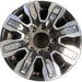 20" SIERRA 2500 PICKUP 24 20x8.5, 8 spoke, raised spoke , inserts Original OEM - Front View