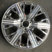 22" SEQUOIA 23-26 22x8 Original OEM Wheel Rim - MACHINED CHARCOAL - Additional View