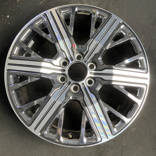 22" SEQUOIA 23-26 22x8 Original OEM Wheel Rim - MACHINED CHARCOAL - Additional View