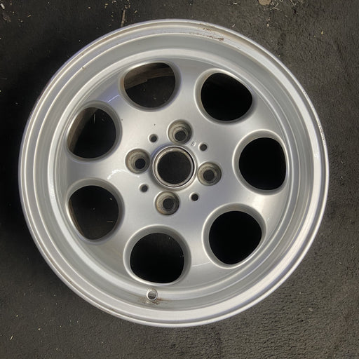 15" CLUBMAN 08-09 15x5.5, alloy, 7 hole , Original OEM Wheel Rim - SILVER - Additional View