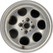 15" CLUBMAN 08-09 15x5.5, alloy, 7 hole , Original OEM Wheel Rim - SILVER - Front View