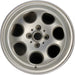 15" CLUBMAN 08-09 15x5.5, alloy, 7 hole , Original OEM Wheel Rim - SILVER - Front View