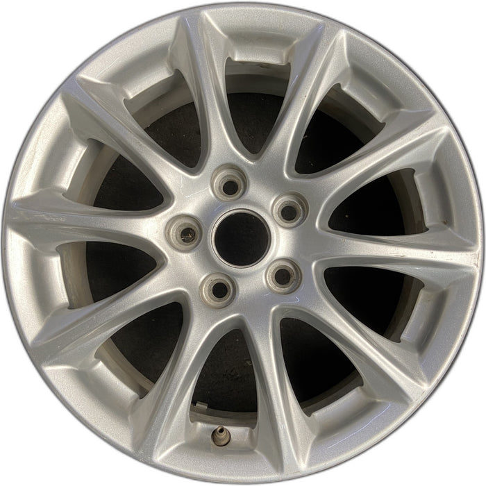 16" FUSION 15-20 16x6.5, aluminum Original OEM Wheel Rim - Front View