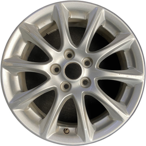 16" FUSION 15-20 16x6.5, aluminum Original OEM Wheel Rim - Front View