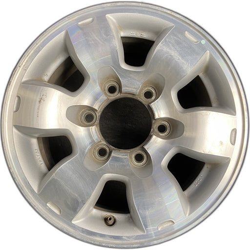 15" FRONTIER 00 4x4, 15x7, alloy Original OEM Wheel Rim - Front View