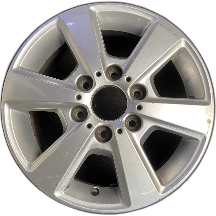 16" ESPRINTER 2500 24-26 16x6.5, aluminum Original OEM Wheel Rim - Front View