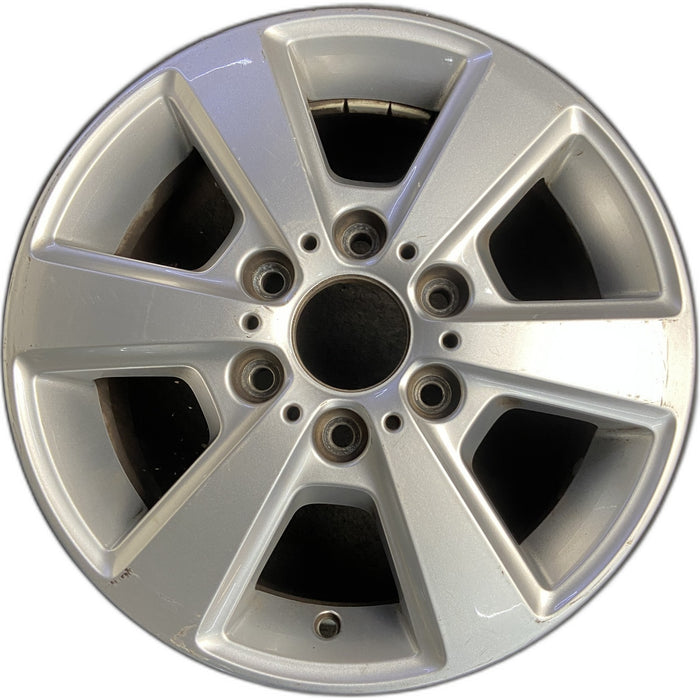 16" ESPRINTER 2500 24-26 16x6.5, aluminum Original OEM Wheel Rim - Front View