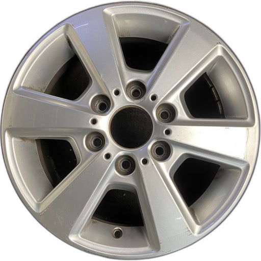 16" ESPRINTER 2500 24-26 16x6.5, aluminum Original OEM Wheel Rim - Front View