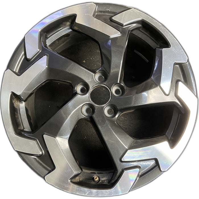 18" CROSSTREK 19-20 18x7 , w/ face, gasoline, grooved spoke end Original OEM - Front View