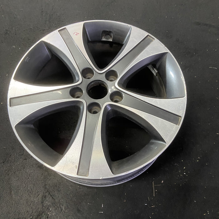 17" ELANTRA 13 17x7 , 5 single spoke , w/o Original OEM Wheel Rim - MACHINED - View 8