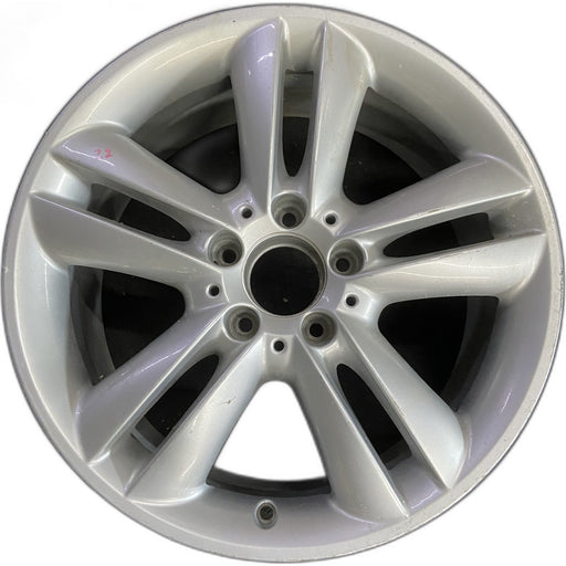 17" MERCEDES CLK 06 209 Type; CLK350, 17x7.5 Original OEM Wheel Rim - Front View