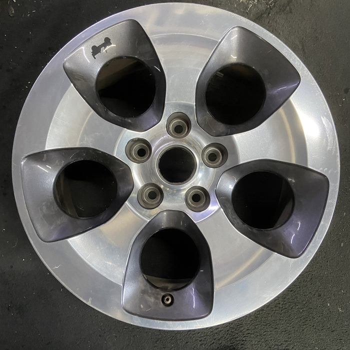 18" WRANGLER 16 18x7.5, 5 hole Original OEM Wheel Rim - POLISHED CHARCOAL - Additional View