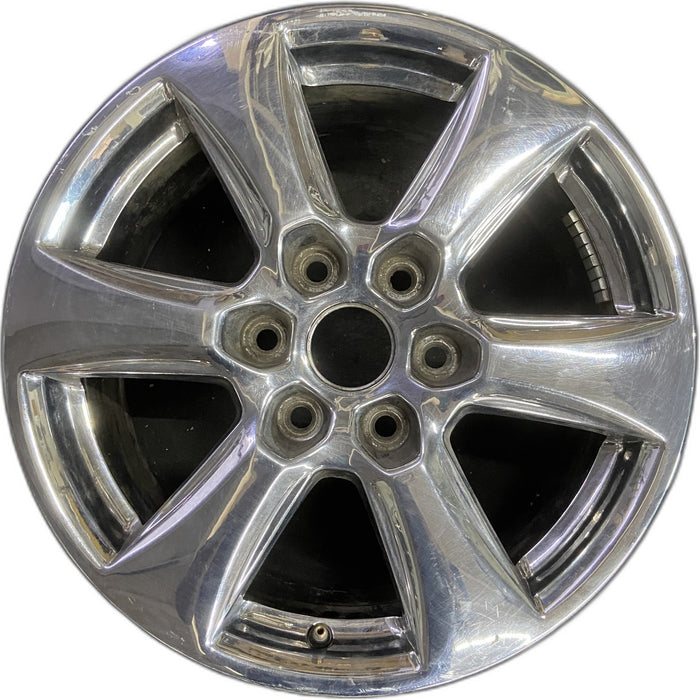 18" FORD F150 PICKUP 18-20 18x7.5, aluminum, 6 spoke, Original OEM Wheel Rim - - Front View