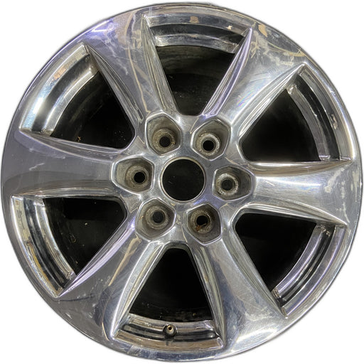 18" FORD F150 PICKUP 18-20 18x7.5, aluminum, 6 spoke, Original OEM Wheel Rim - - Front View
