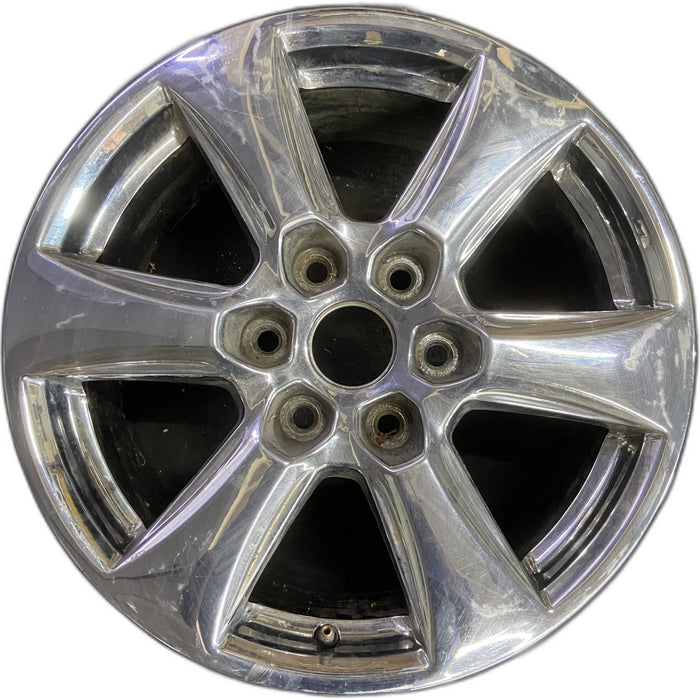 18" FORD F150 PICKUP 18-20 18x7.5, aluminum, 6 spoke, Original OEM Wheel Rim - - Front View