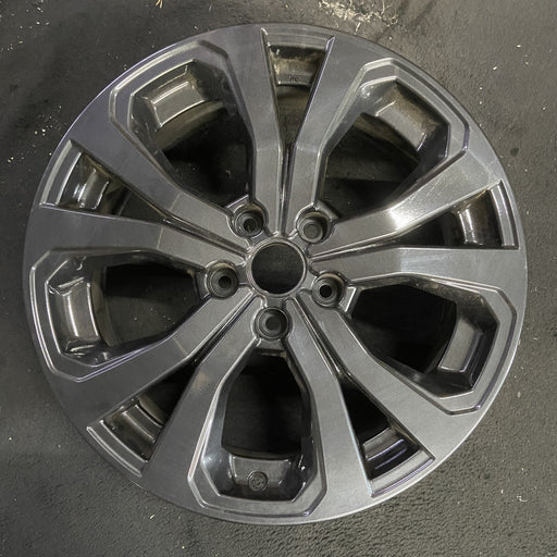 18" FORESTER 19-20 18x7 , w/o face Original OEM Wheel Rim - BLACK - Additional View