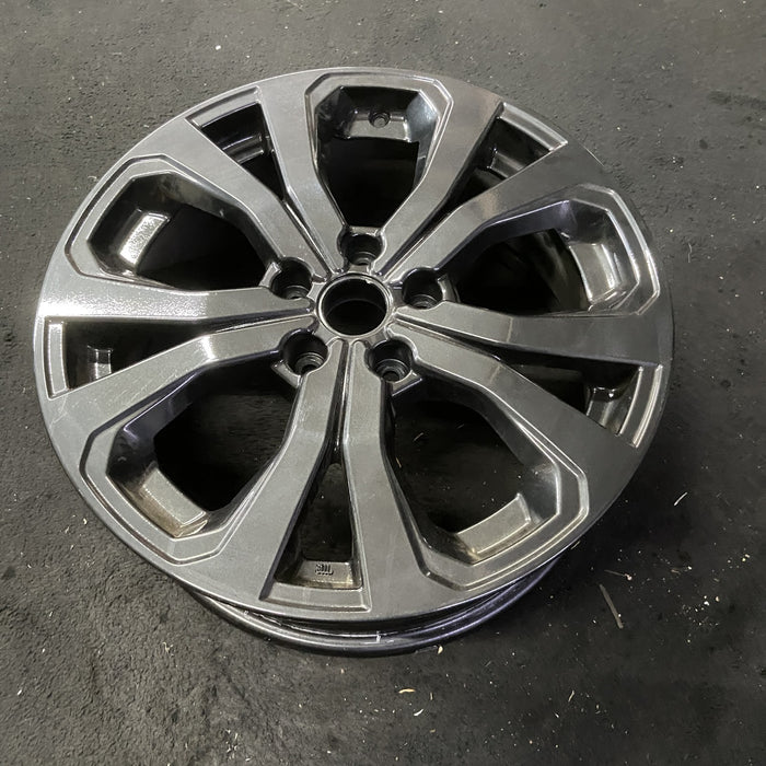 18" FORESTER 19-20 18x7 , w/o face Original OEM Wheel Rim - BLACK - View 8
